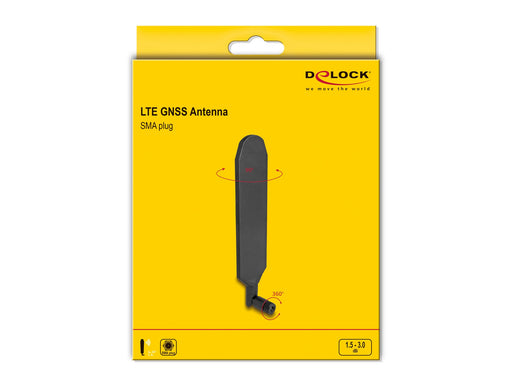 EAN 4043619901036 - DeLOCK 90103 antena para red Antena omnidireccional 3 dBi imagen 2