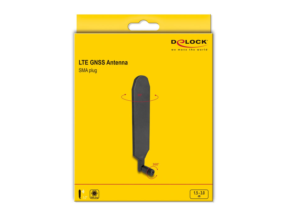 EAN 4043619901036 - DeLOCK 90103 antena para red Antena omnidireccional 3 dBi imagen 2