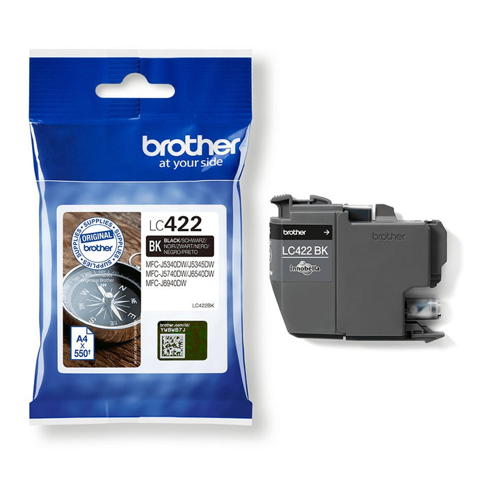 EAN 4977766815543 - Brother LC422BK cartucho de tinta 1 pieza(s) Original Negro imagen 3