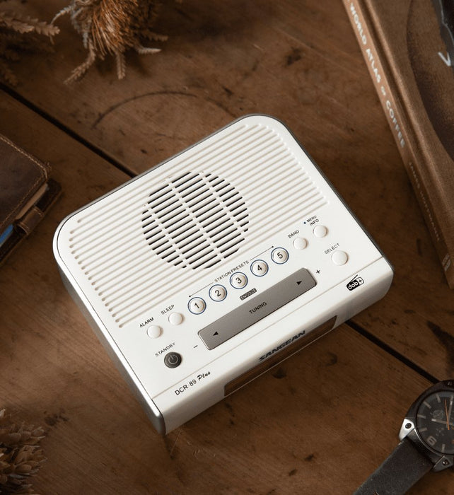 EAN 4711317996448 - Sangean DCR-89+ radio Personal Analógico y digital Blanco imagen 4