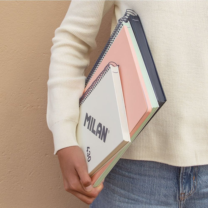 EAN 8411574107507 - Milan 57153E80SNCBG cuaderno y block A5 80 hojas Beige imagen 4