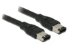 EAN 4043619832736 - DeLOCK 83273 cable firewire 0,5 m 6-p Negro imagen 1