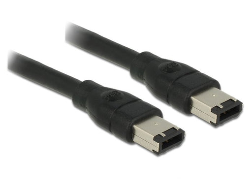 EAN 4043619832736 - DeLOCK 83273 cable firewire 0,5 m 6-p Negro imagen 1