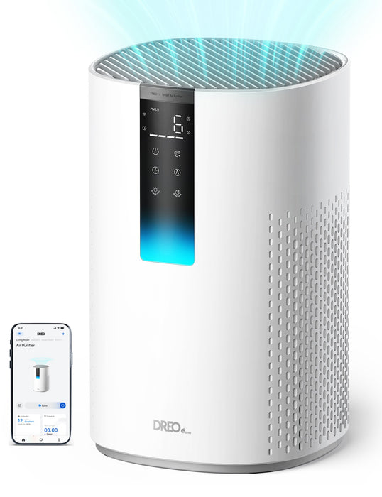 EAN 0810181280609 - Dreo Macro 605S 82 m² 35 dB Blanco imagen 2