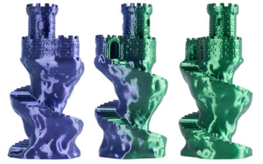 EAN 5905991404569 - Spectrum Filaments 81415 material de impresión 3d Ácido poliláctico (PLA), Seda Multicolor 1 kg imagen 3