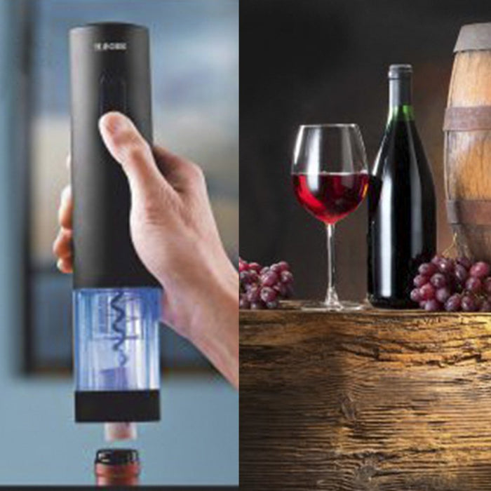 EAN 5608475005633 - Haeger WO-0BB.001A sacacorchos Abridor de vino eléctrico Negro, Transparente imagen 3