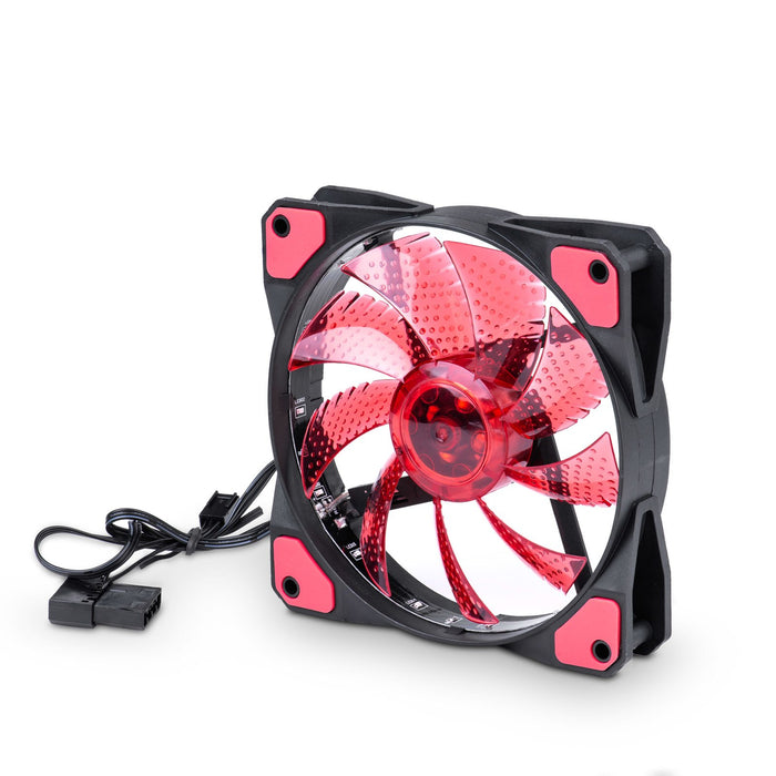 EAN 5901720134837 - Akyga AW-12C-BR sistema de refrigeración para ordenador Carcasa del ordenador Ventilador 12 cm Negro 1 pi imagen 2