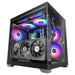 EAN 8435693114437 - Mars Gaming MCVIEW3 carcasa de ordenador Mini Tower Negro imagen 2