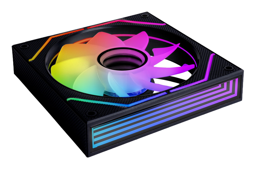 EAN 8435693109907 - Mars Gaming MF3DPROX2R sistema de refrigeración para ordenador Carcasa del ordenador Ventilador 12 cm Neg imagen 4