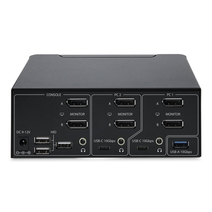 EAN 65030907712 - StarTech.com P2CDD143-KVM-SWITCH interruptor KVM Negro imagen 4