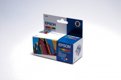 EAN 0010343842373 - Epson Beach Huts Ink Cartridge 3 Colour f Stylus C42UX+Plus cartucho de tinta Original Cian, Amarillo imagen 1
