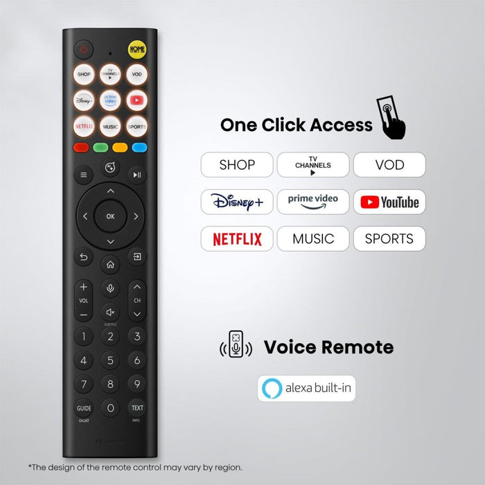 EAN 6942351431161 - Hisense 50E7S 127 cm (50") 4K Ultra HD Smart TV Wifi Negro 300 cd / m² imagen 10