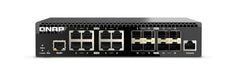 EAN 4711103084311 - QNAP QSW-M3216R-8S8T switch Gestionado L2/L3 10G Ethernet (100/1000/10000) 1U Negro imagen 1