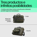 EAN 0197961660449 - HP 15.6 Modular Laptop Bag 39,6 cm (15.6") Bandolera Verde, Gris imagen 8