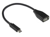 EAN 4014619557578 - Alcasa 2511-OTG2 cable USB USB 2.0 0,1 m USB C USB A 0,48 Gbit/s Negro imagen 2
