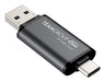 EAN 4711430803739 - Team Group X1 USB 3.2 Gen1 unidad flash USB 64 GB USB Type-A / USB Type-C 3.2 Gen 1 (3.1 Gen 1) Negro, Gr imagen 3