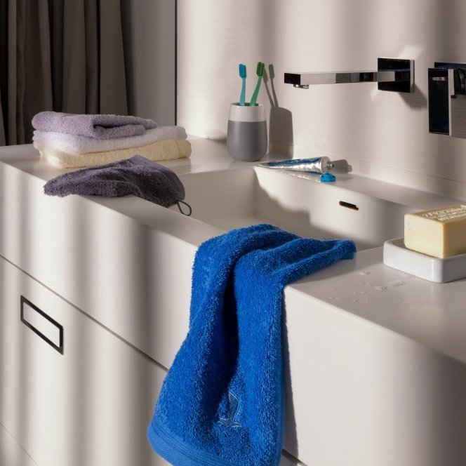 EAN 4013165658586 - MÖVE Superwuschel Azul Algodón Manopla de baño imagen 5