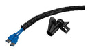 EAN 8721246340188 - Neomounts ADS06-141BL organizador de cables Escritorio Pasacables Negro 1 pieza(s) imagen 1