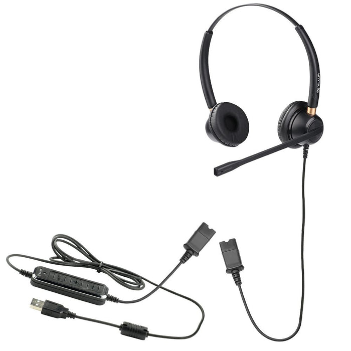 EAN 5949120003247 - Tellur Voice 520N Auriculares Alámbrico Diadema USB tipo A Negro imagen 4