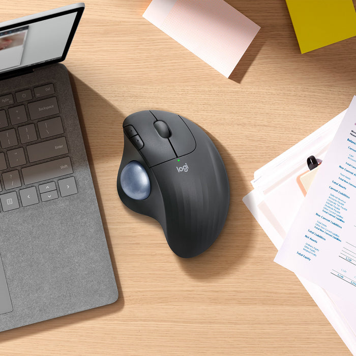 EAN 5099206092280 - Logitech 910-005870 ratón Oficina mano derecha RF Wireless + Bluetooth Trackball 2000 DPI imagen 11
