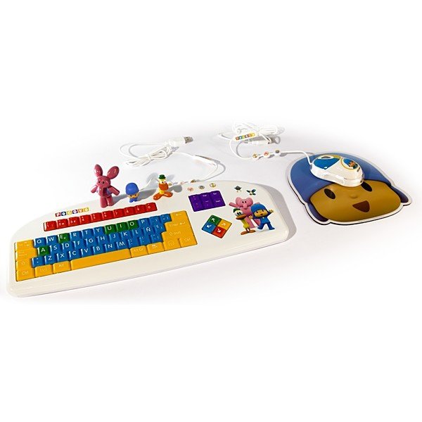 EAN 8436534480117 - Pocoyo PCY-BUNDLE-1 teclado Ratón incluido USB Multicolor imagen 1