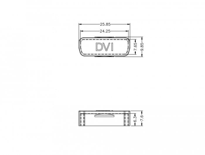 EAN 4043619601615 - DeLOCK 60161 tapa de seguridad para enchufe DVI Transparente 10 pieza(s) imagen 3