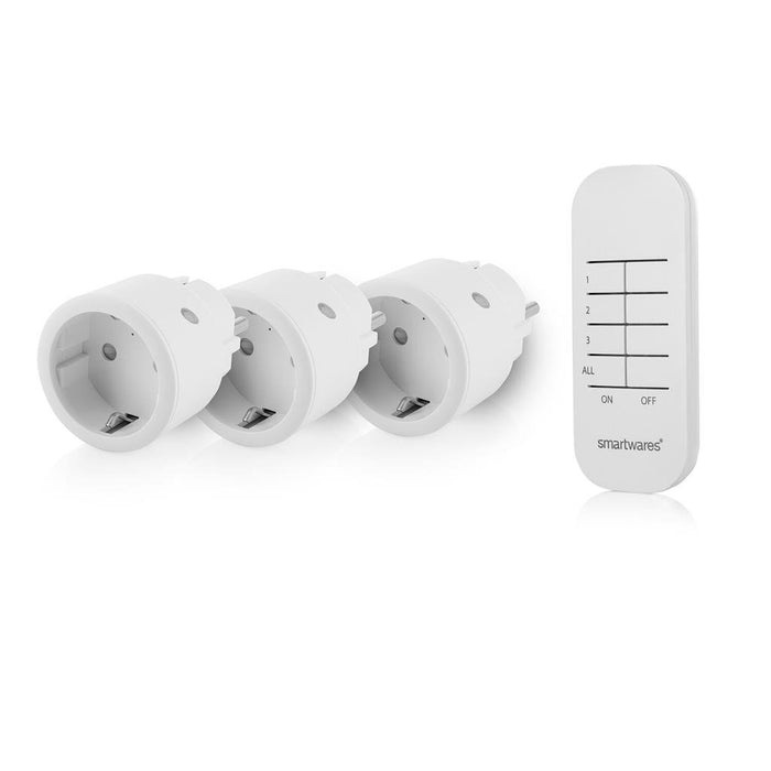 EAN 8712836972537 - Smartwares SH4-99578 enchufe inteligente 2300 W Hogar, Oficina Blanco imagen 1