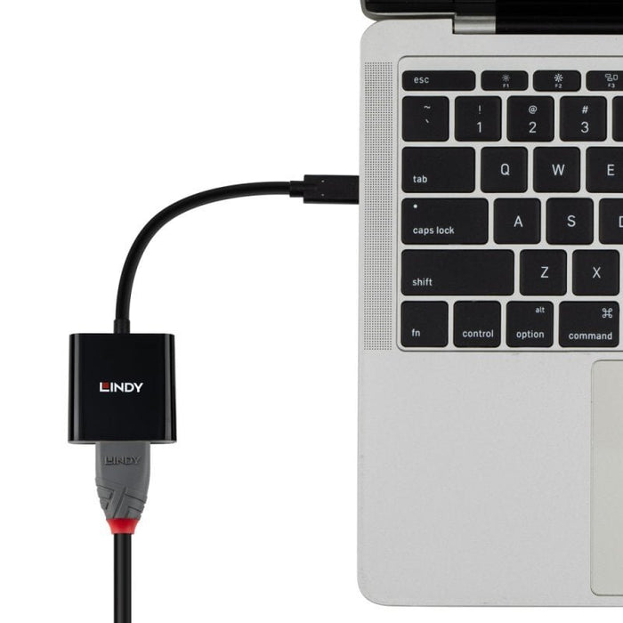 EAN 4002888434386 - Lindy 43438 adaptador de cable de vídeo 0,15 m USB Tipo C HDMI Negro imagen 5