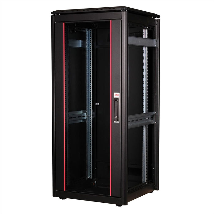 EAN 7630049602243 - ROLINE 26.21.0221 armario rack 26U Rack o bastidor independiente Negro imagen 4