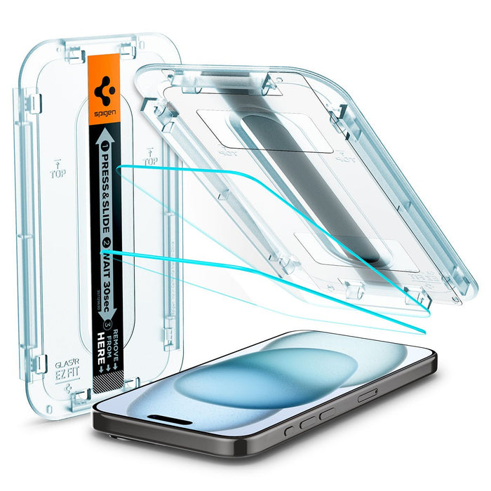 EAN 8809896752244 - Spigen AGL06903 protector de pantalla o trasero para teléfono móvil Apple 2 pieza(s) imagen 1