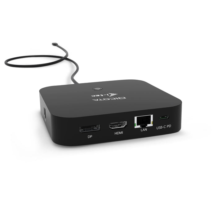 EAN 7640186417044 - DICOTA D31949 base para portátil y replicador de puertos Alámbrico USB Tipo C Negro imagen 4