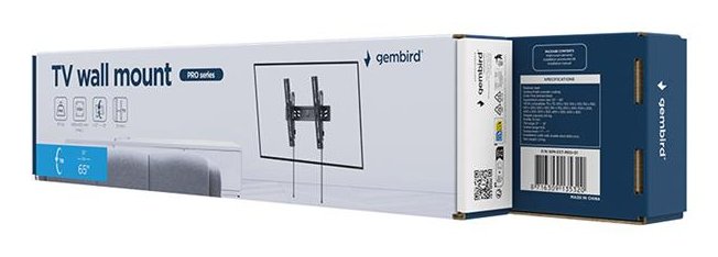 EAN 8716309135320 - Gembird WM-65T-PRO-01 soporte para TV 165,1 cm (65") Negro imagen 6
