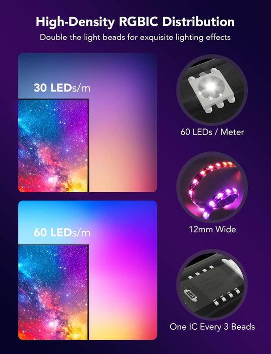 EAN 6974316992813 - Govee H605C Tira de luz inteligente Wi-Fi/Bluetooth imagen 2