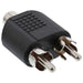 EAN 4043718037834 - InLine 99311 cambiador de género para cable Cinch female 2xRCA Negro imagen 2