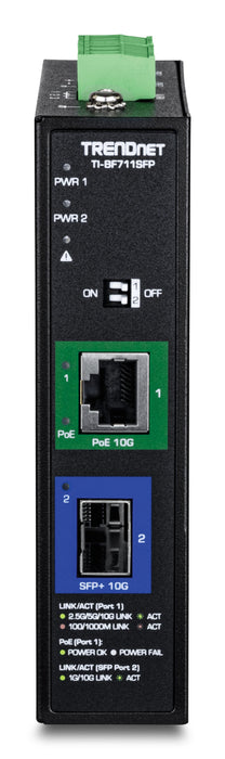 EAN 0710931163056 - Trendnet TI-BF711SFP convertidor de medio 10000 Mbit/s Negro imagen 2