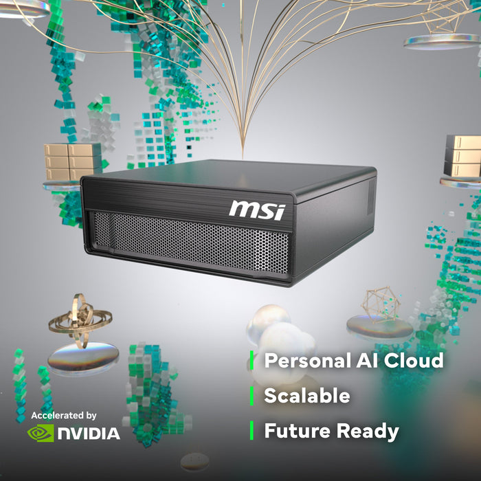 EAN 4711377403511 - MSI EdgeXpert-32SEU ARM Cortex GB10 128 GB LPDDR5x-SDRAM 4 TB SSD DGX OS Mini PC Negro imagen 9