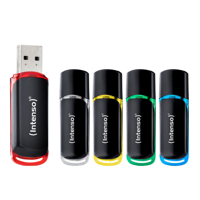 EAN 4034303038244 - Intenso 3511585 unidad flash USB 32 GB USB tipo A 2.0 Negro, Rojo, Verde, Transparente, Amarillo, Azul imagen 2