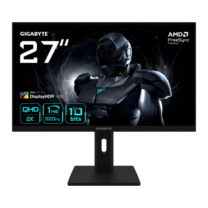 EAN 4719331878436 - GIGABYTE G27Q3 pantalla para PC 68,6 cm (27") 2560 x 1440 Pixeles Quad HD LED Negro imagen 1