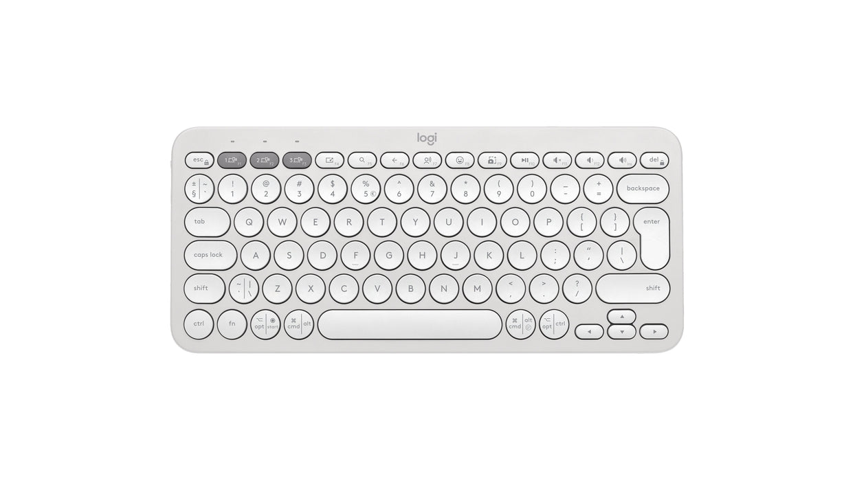 EAN 5099206110878 - Logitech 920-011852 teclado Universal Bluetooth QWERTY Internacional de EE.UU. Blanco imagen 1