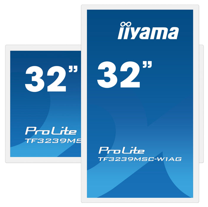 EAN 4948570118038 - iiyama TF3239MSC-W1AG pantalla de señalización 80 cm (31.5") LED 500 cd / m² Full HD Blanco Pantalla táct imagen 5