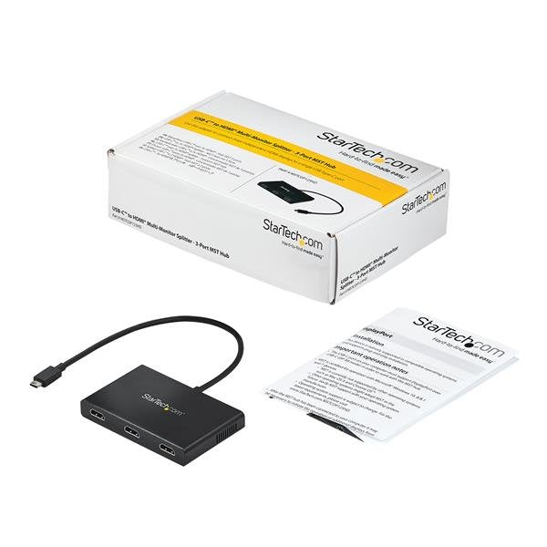 EAN 0065030867276 - StarTech.com MSTCDP123HD Adaptador gráfico USB 3840 x 2160 Pixeles Negro imagen 6