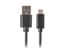 EAN 5901969416237 - Lanberg CA-USBO-10CU-0005-BK cable USB USB 2.0 0,5 m USB A USB C Negro imagen 2