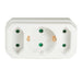 EAN 4052792041514 - LogiLink LPS221 adaptador de enchufe eléctrico Tipo F Tipo C (Euroconcexión) + Tipo F Blanco imagen 3