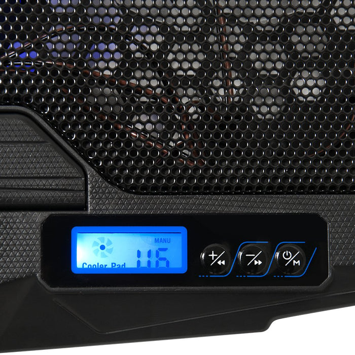EAN 3700104426528 - Spirit of Gamer Airblade 600 almohadilla fría 43,2 cm (17") 1500 RPM Negro, Azul imagen 9