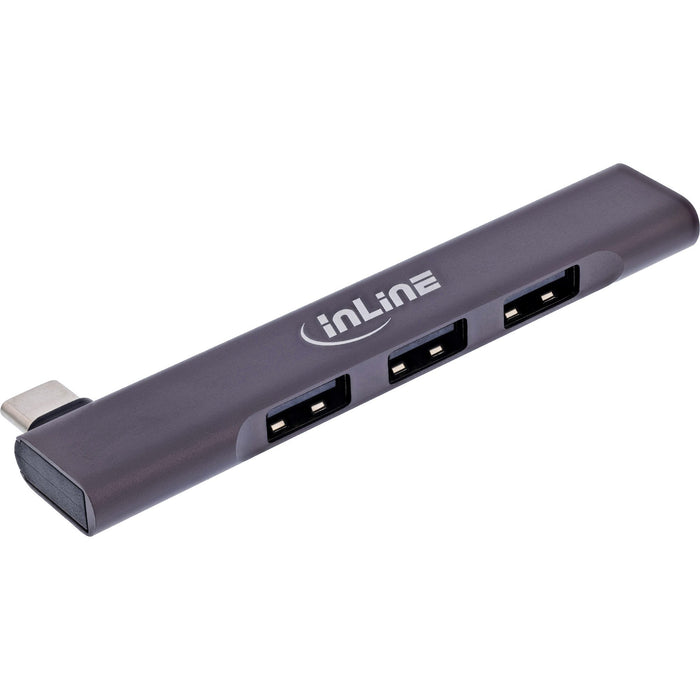 EAN 4043718331239 - InLine 33203N hub de interfaz USB 3.2 Gen 1 (3.1 Gen 1) Type-A 480 Mbit/s Plata imagen 1