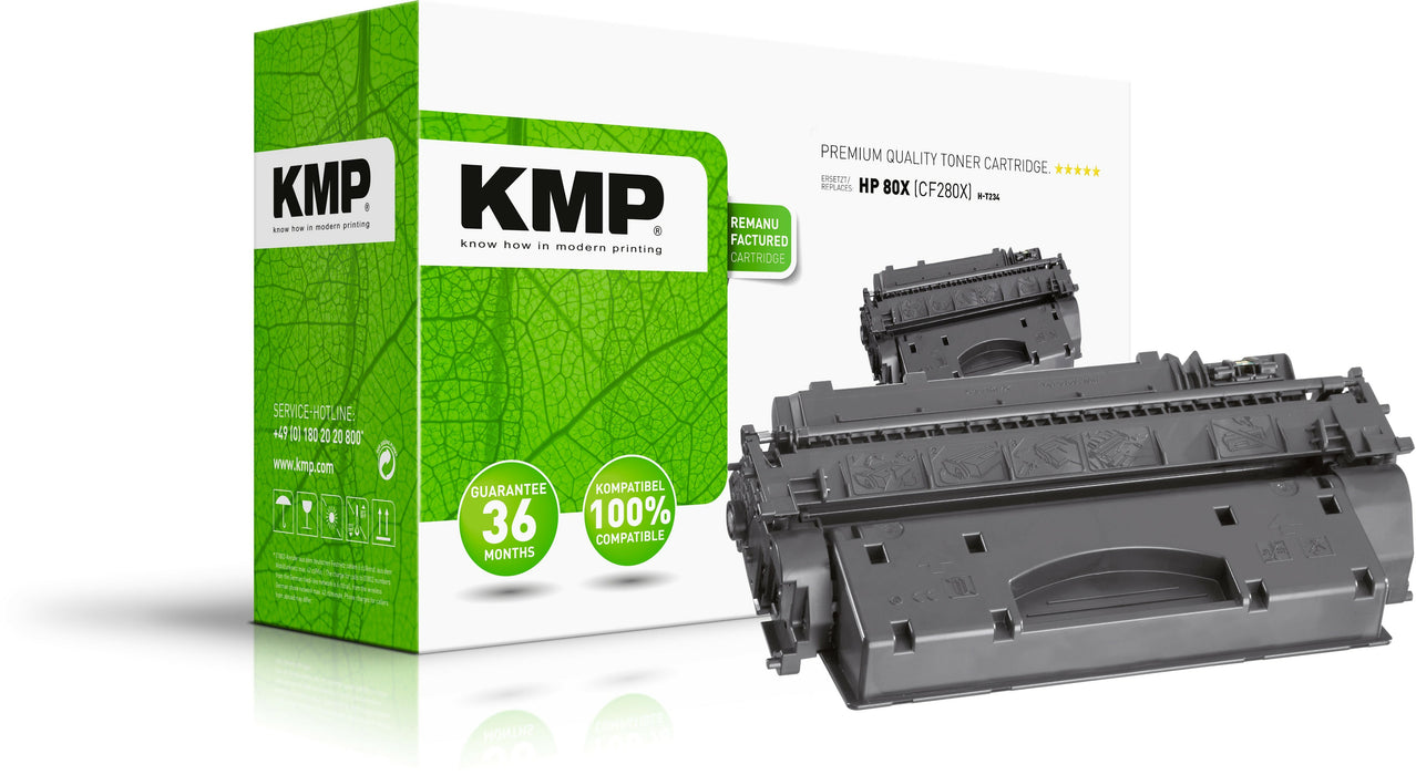 EAN 4011324120004 - KMP H-T234 cartucho de tóner 1 pieza(s) Negro imagen 1