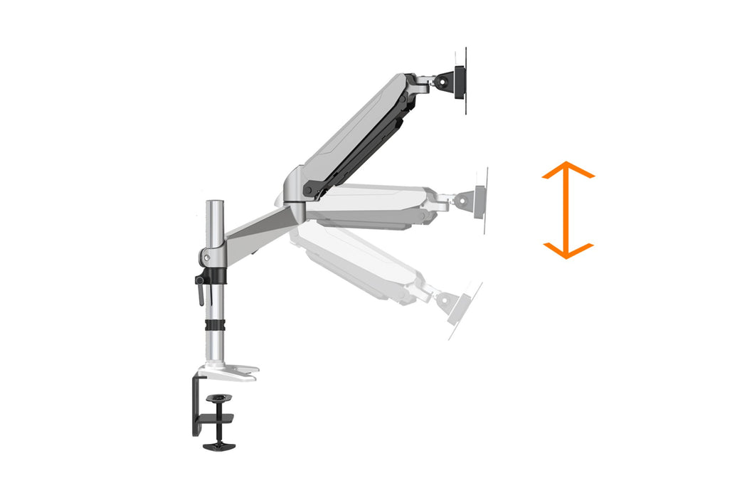 EAN 4016032383147 - Digitus DA-90351 soporte para monitor 68,6 cm (27") Escritorio Negro, Plata imagen 6