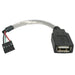 EAN 0065030816953 - StarTech.com USBMBADAPT cable USB 0,152 m Gris imagen 1
