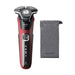 EAN 8720689008365 - Philips SHAVER Series 5000 S5883/10 afeitadora Máquina de afeitar de rotación Recortadora Negro, Rojo imagen 1