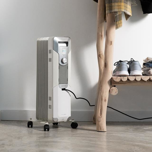 EAN 8435484078009 - Cecotec 07800 calefactor eléctrico Interior Blanco 1000 W Radiador de aceite eléctrico imagen 2